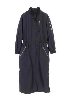 Hermès Pre-Owned 2010s zip-fastening coat - Blue