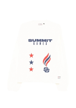 SUMMER GAMES printed T-shirt - Neutrals