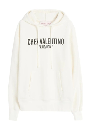 Valentino Garavani Chez-print hoodie - White
