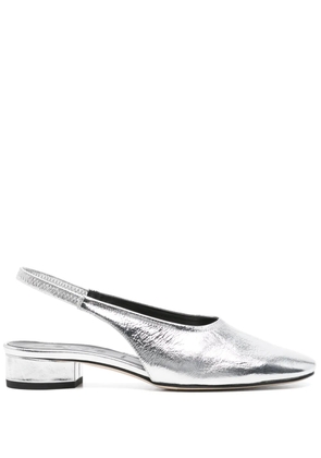 Aeyde Dua heeled pumps - Silver