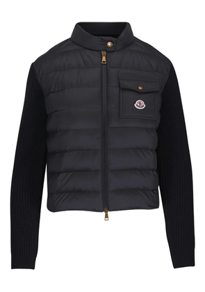 Moncler padded long-sleeve jacket - Black