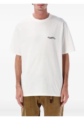 Gramicci Gecko cotton T-shirt - White