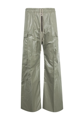 Rick Owens cotton cargo trousers - Green