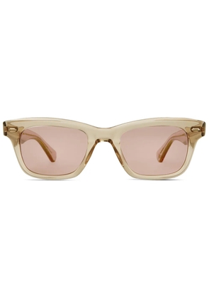 Garrett Leight square-frame sunglasses - Neutrals