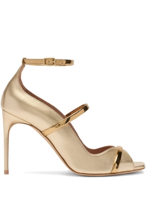 Malone Souliers Cynthia leather sandals - Gold