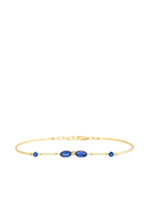 YI Collection 18K yellow gold Duo sapphire bracelet