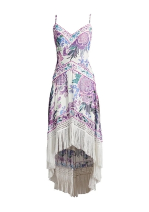 Tadashi Shoji floral-print dress - White