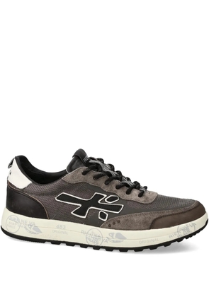 Premiata Nous 7725 suede-panel sneakers - Brown
