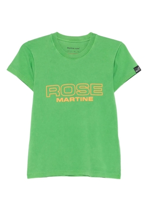 Martine Rose crew-neck T-shirt - Green