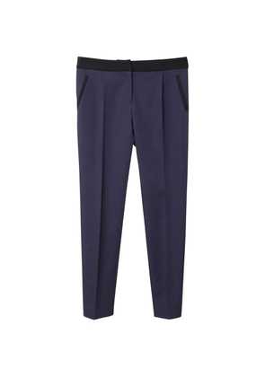 Balenciaga Pre-Owned black-waistband trousers - Purple