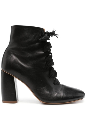 Forte Forte 90mm lace-up boots - Black