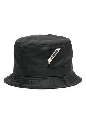 Jacquemus Le Bob Ovalie bucket hat - Black