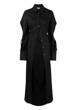 Monse long cotton shirt - Black