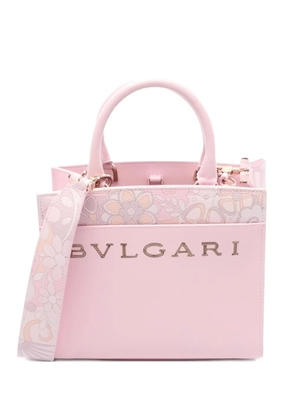 Bvlgari Pre-Owned 10s floral-pattern tote bag - Pink