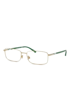 Polo Ralph Lauren 1235 VISTA striped rectangle-frame glasses - Gold
