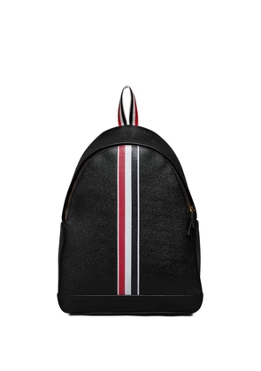 Thom Browne RWB stripe-detail backpack - Black