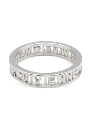 Vivienne Westwood Pre-Owned Westminster letter details ring - Silver