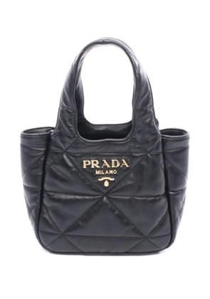 Prada Pre-Owned 2010s nappa quilted handbag - Black