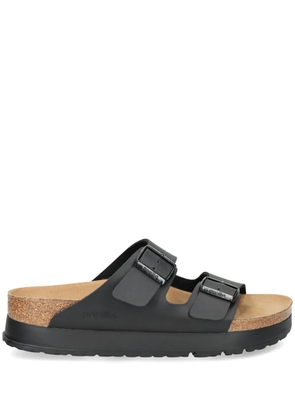 Birkenstock Arizona 25 mm platform slides - Black