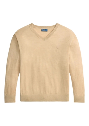 Polo Ralph Lauren v-neck merino sweater - Neutrals