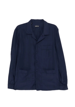 TOM FORD long-sleeve shirt - Blue