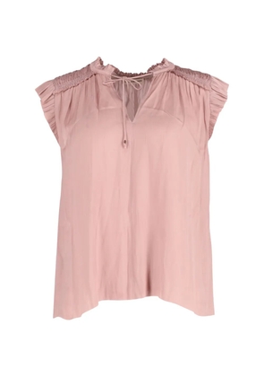 Ulla Johnson plisse-detail blouse - Pink