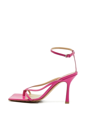 Bottega Veneta Pre-Owned leather ankle-strap sandals - Pink
