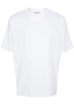 Lanvin logo-embroidered T-shirt - White