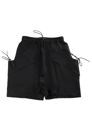 Y-3 side-pockets shorts - Black