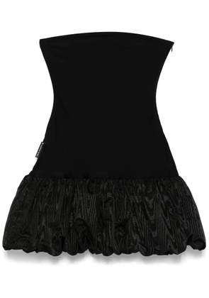 Marine Serre Moire mini dress - Black