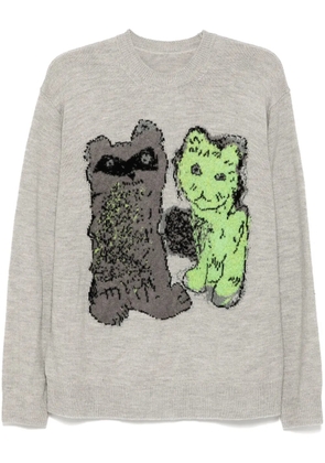 JNBY jacquard jumper - Grey