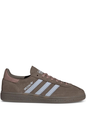 adidas Spezial three-stripe leather sneakers - Brown