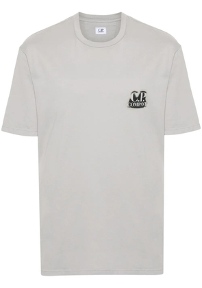C.P. Company logo-print cotton T-shirt - Grey