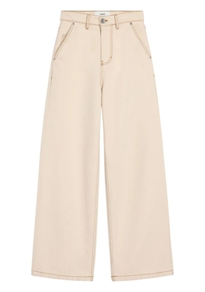 AMI Paris wide-leg jeans - Neutrals