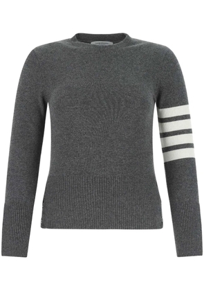 Thom Browne 4-Bar cashmere knitted jumper - Grey