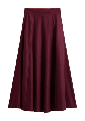 Woolrich wool A-line skirt - Red