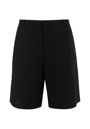 Jacquemus button welt-pocket shorts - Black