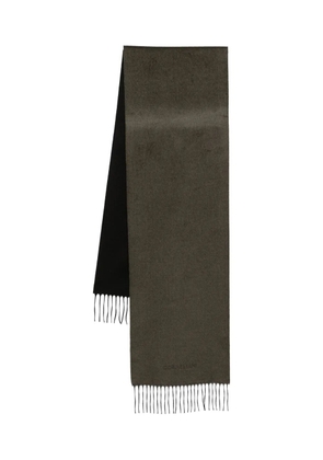 Corneliani cashmere-blend scarf - Green