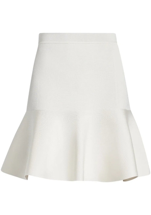 TOM FORD peplum mini skirt - White