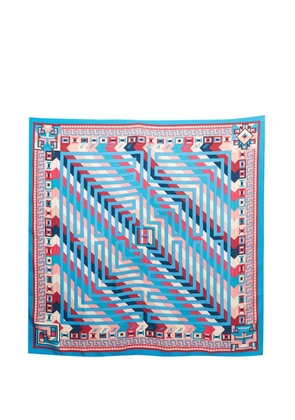 Hermès Pre-Owned Le Fil d'Ariane scarf - Blue