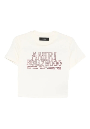 AMIRI graphic-print short-sleeve T-shirt - Neutrals