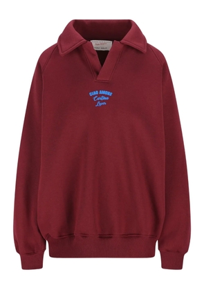 Giada Benincasa polo-neck embroidered sweatshirt