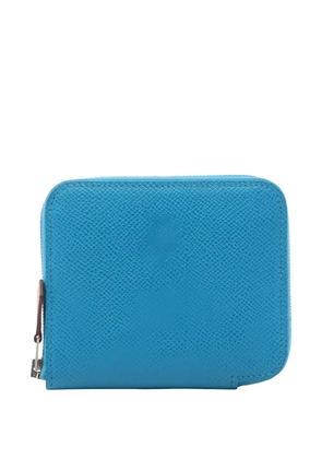 Hermès Pre-Owned 2021 Azap Compact zip wallet - Blue