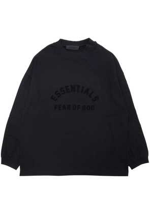 FEAR OF GOD ESSENTIALS logo-print cotton T-shirt - Black