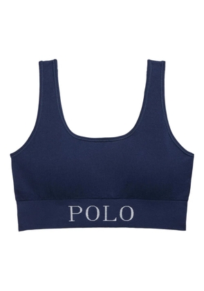 Polo Ralph Lauren ribbed seamless top - Blue