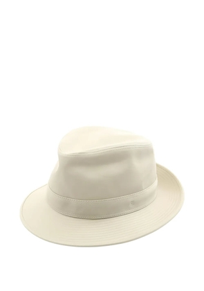 Hermès Pre-Owned 2010s embroidered hat - Neutrals