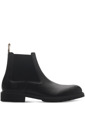 Burberry leather Chelsea boots - Black