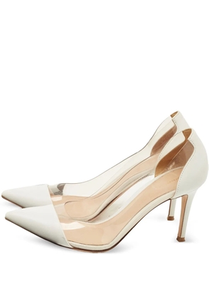 Gianvito Rossi panelled pumps - White