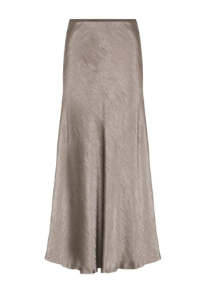 Maison Margiela bias-cut midi skirt - Brown