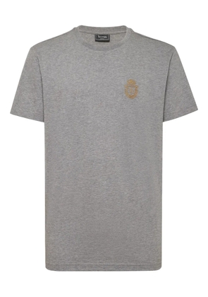 Billionaire Crest round-neck T-shirt - Grey
